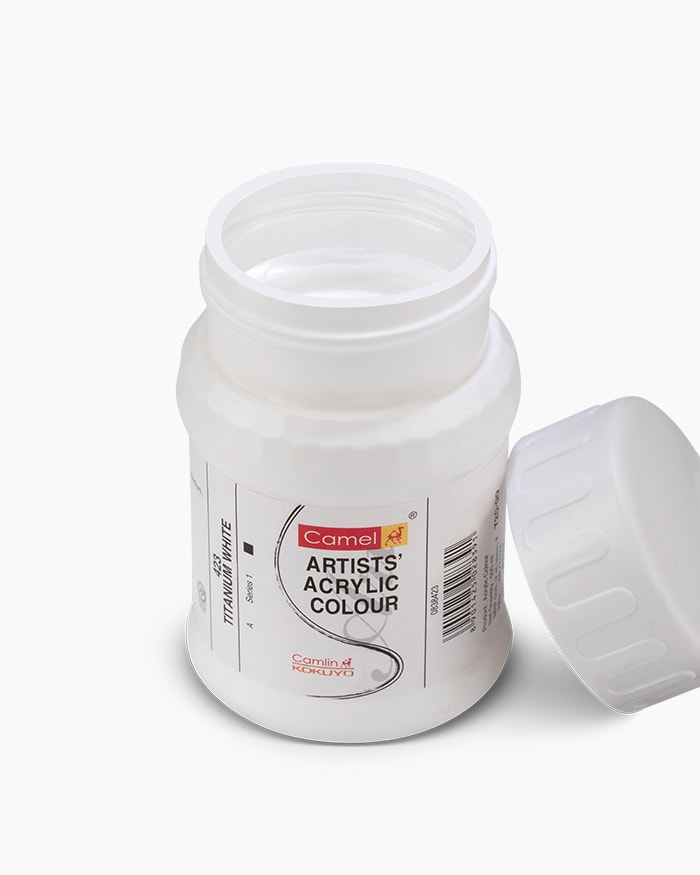 Artist Acrylic Colours 500 ML-Titanium White