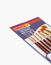 Artist Brush 7Pcs S66&S67 Round & Flat