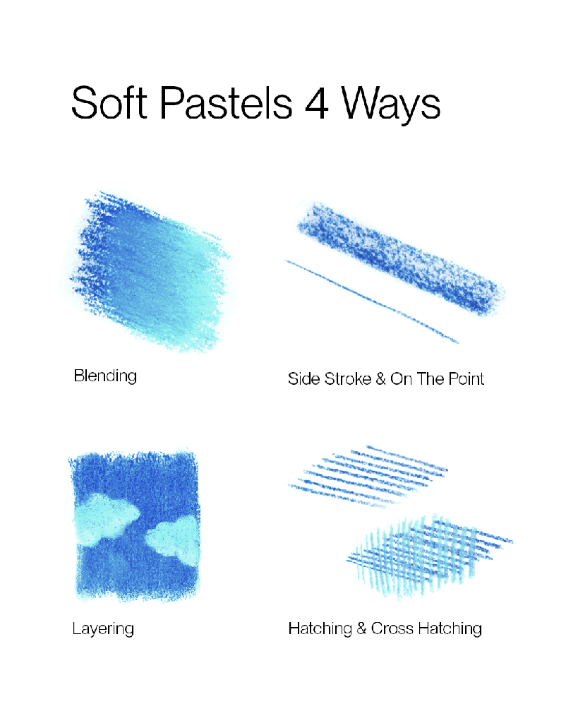 Artist Soft Pastels 20 Shades