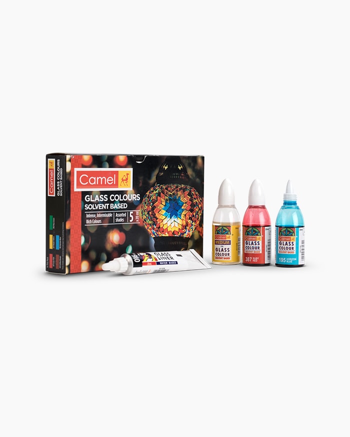 Glass Colors Solvent Based 5 shades