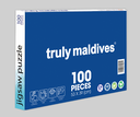 Truly Maldives Hawksbill Turtle & Emperor Angle Fish -100Pcs Jigsaw Puzzle