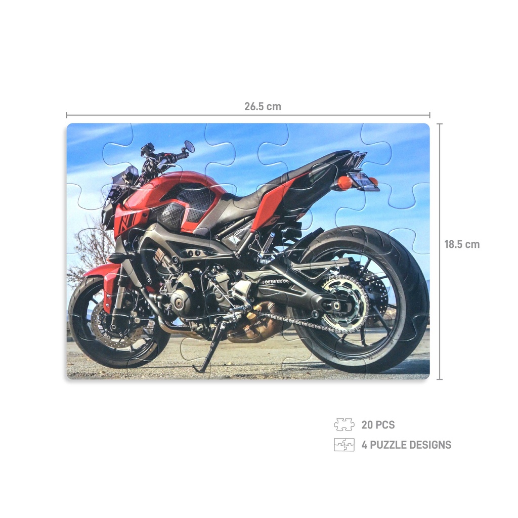 Amazing Vehicles 20 Piece Puzzles