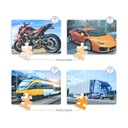 Amazing Vehicles 20 Piece Puzzles
