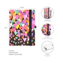Journal BEVIBE Rainbow Hearts 160 Pages