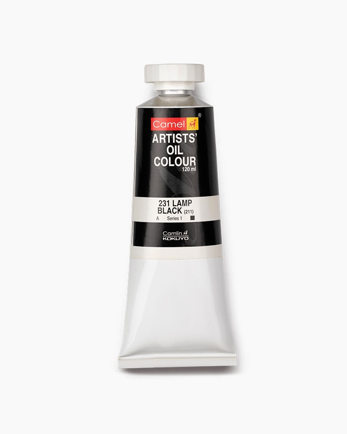 Artist Oil Colour Lamp Black 120ML SR1