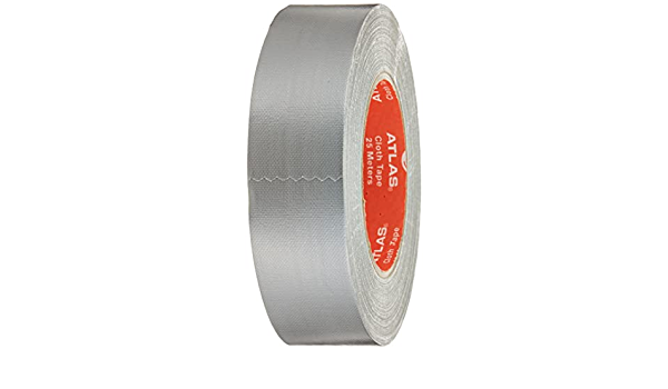 Cloth Tape 25mmx25m Silver