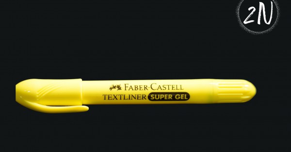 Highlighter Textliner Super Gel Yellow
