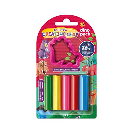Clay Rangeela Creative Dino Pack 60g