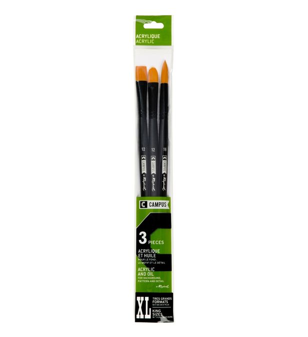 Set Campus 3 Brushx Acryliqu XL