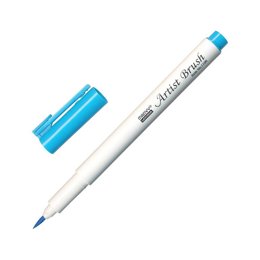 Marvy Artist Brush - Manganese Blue