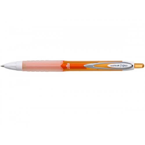 Pen Uni Ball Signo Fancy 0.7 Orange Retractable