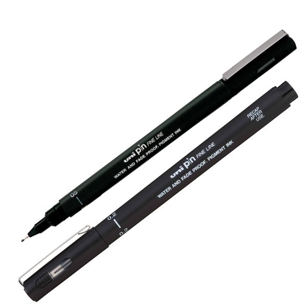 Pen Uni Pin 0.2 Black