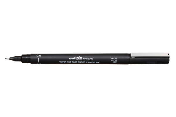 Pen Uni Pin 0.6 Black