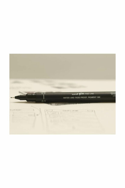 Pen Uni Pin 0.8 Black