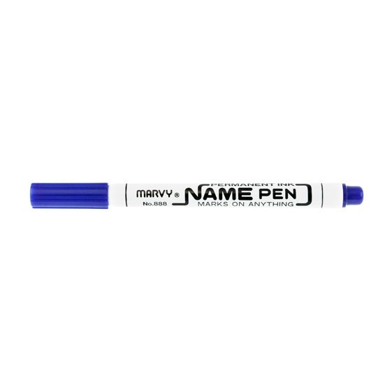MARVY-888 NAME PEN (BLUE)