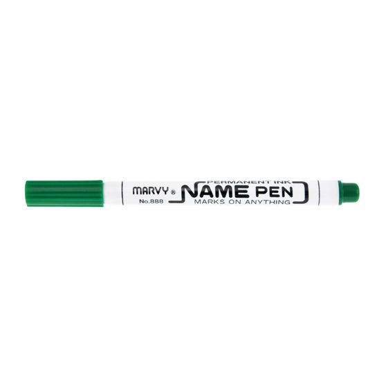 MARVY-888 NAME PEN (GREEN)