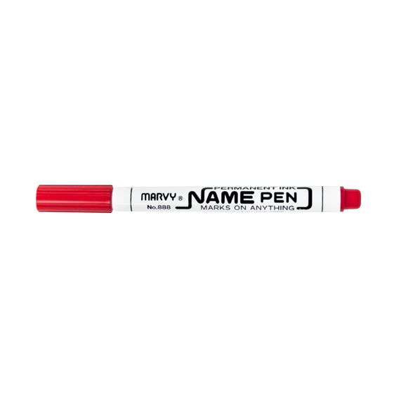 MARVY-888 NAME PEN (RED)