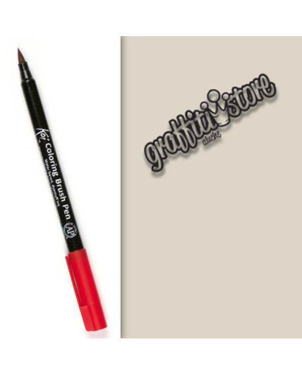 Koi Colouring Brush Pen 45 Warm Grey