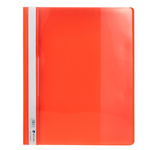 Flat File PP A4 thick w/pkt RD