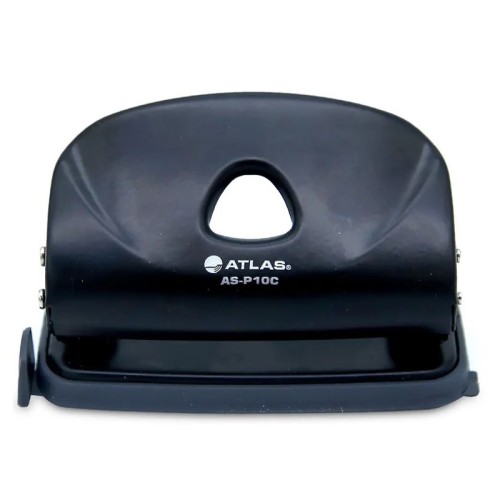 Puncher Ergonmic shaped 2-hole10 sheets Black