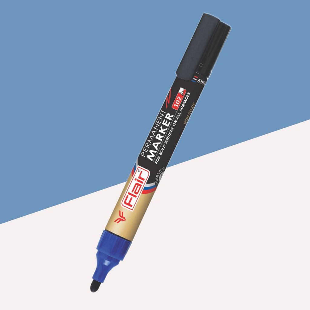 Marker Permanent Flair Blue 