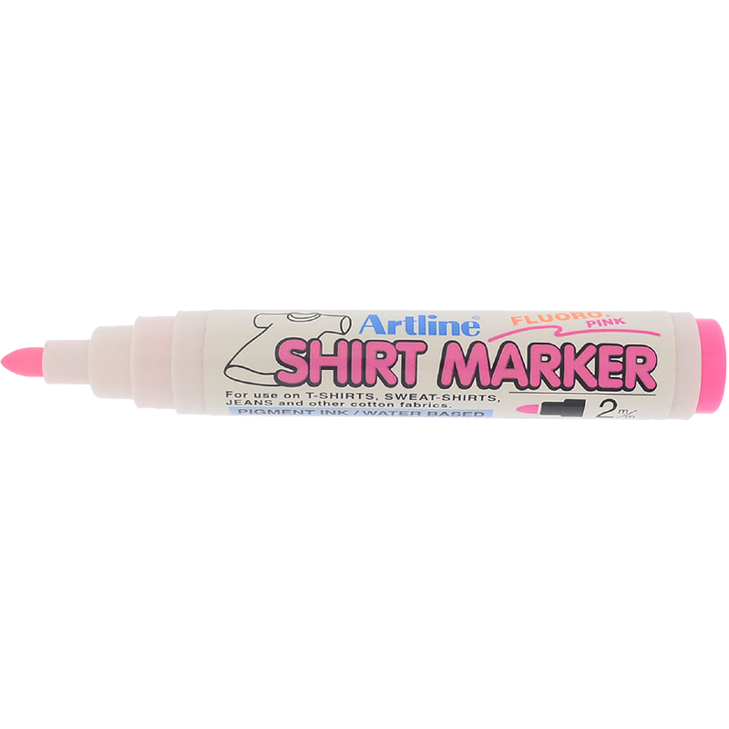 T Shirt Marker Artline Pink