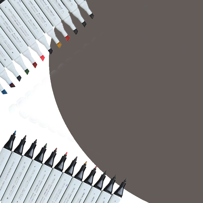 Marker Sketch Twin Tip Alcohol Based Warm Grey WG08