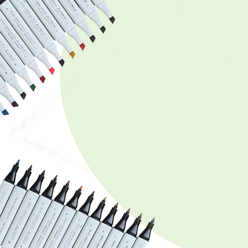 Marker Sketch Twin Tip Alcohol Based Spectrum Green G401