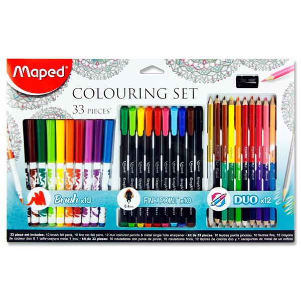 Coloring Set Adult 33 Pcs