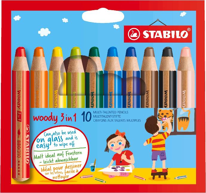 Woody Multi Talented 3 in 1 10 pcs WLT