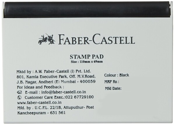 Stamp Pad - Medium Black 