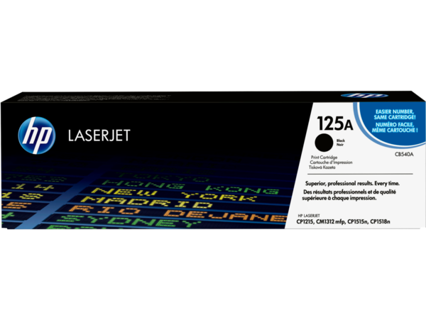 HP 125A Laserjet Toner Black (CB540)
