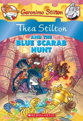 Thea Stilton #11 Blue Scarab Hunt
