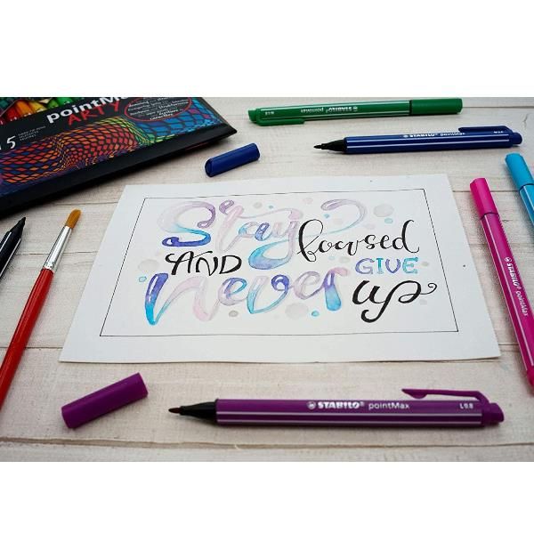 Fibre-Tip Pen Pointmax Arty 15 Pcs 