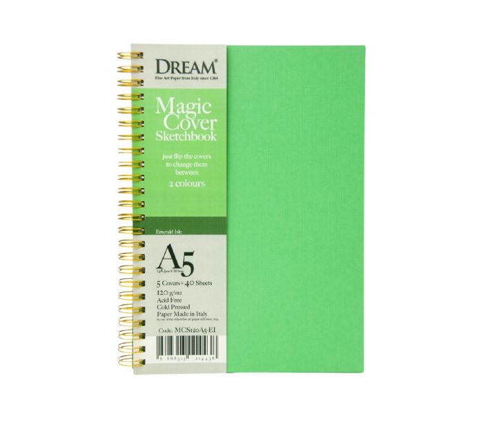 DREAM MAGIC COVER SKETCHBOOK-EMERALD ISLE
