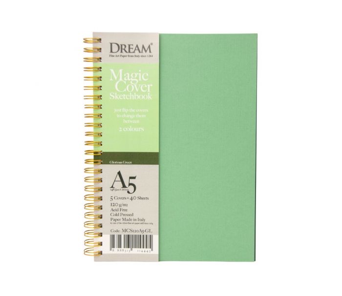 DREAM MAGIC COVER SKETCHBOOK-GLARIOUS GREEN