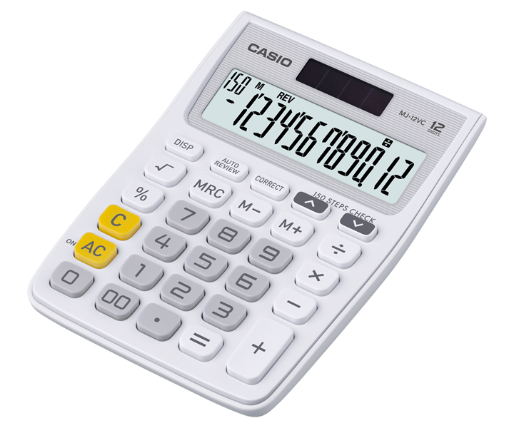 Calculator Casio 12 Digits MJ 12VC
