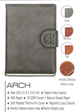 Dated Diary A5 - Arch