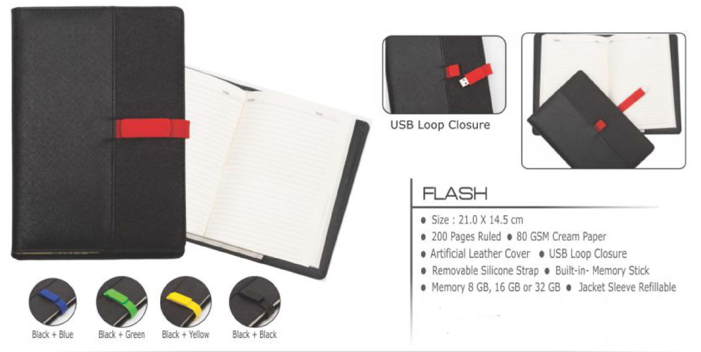 Notebook A5 Tech - Flash 16 GB