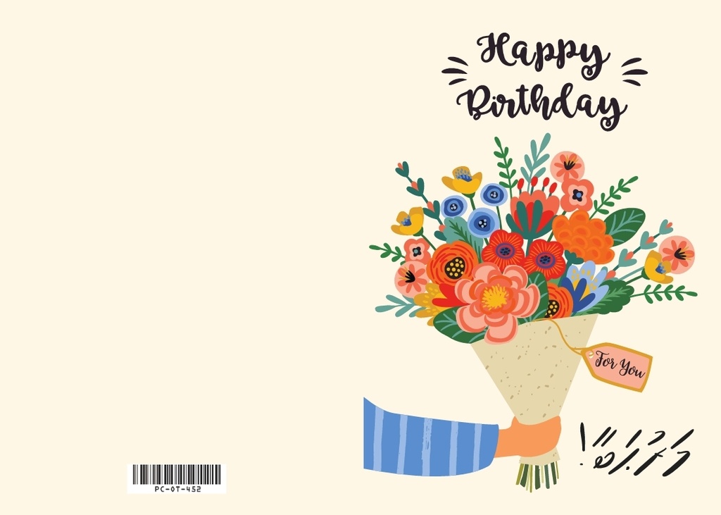 Pre-Printed Color Cards OT 452