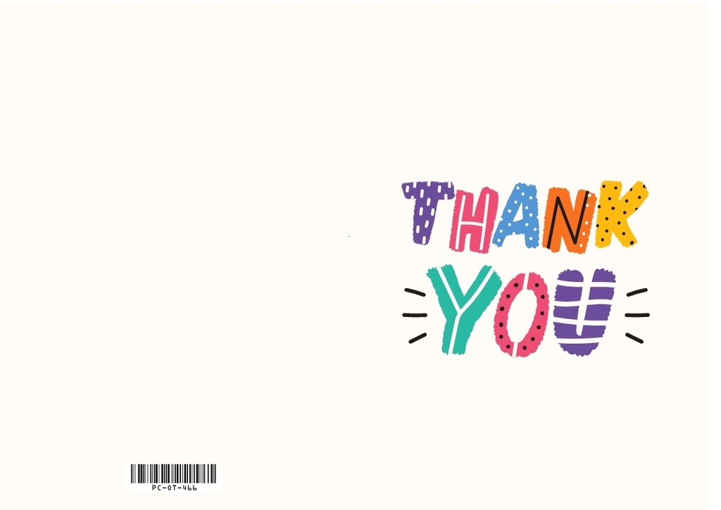 Pre-Printed Color Cards OT 466