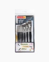 Artist Brush 7 Pcs S69 Series Flat