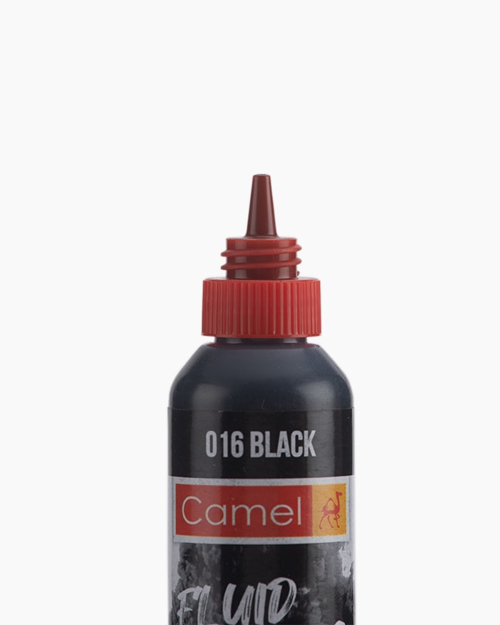 Fluid Acrylic Colour Black 50ml