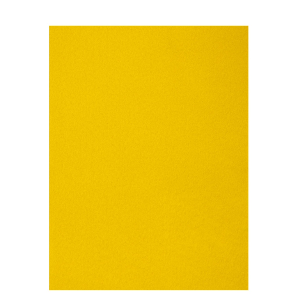 Felt paper 1mm Thickness A3 Yellow 