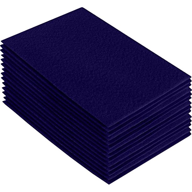Felt paper 3mm Thickness A3 Dark Blue