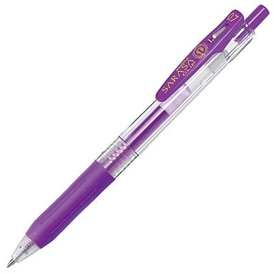 Pen Zebra Sarasa Clip Pen 0.7 mm, Purple