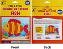3D Paper Mosaic Art - Fish 17 x 21cm