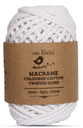 Cotton Twisted Cord - Milky White 3mm, 3ply, 25mtr