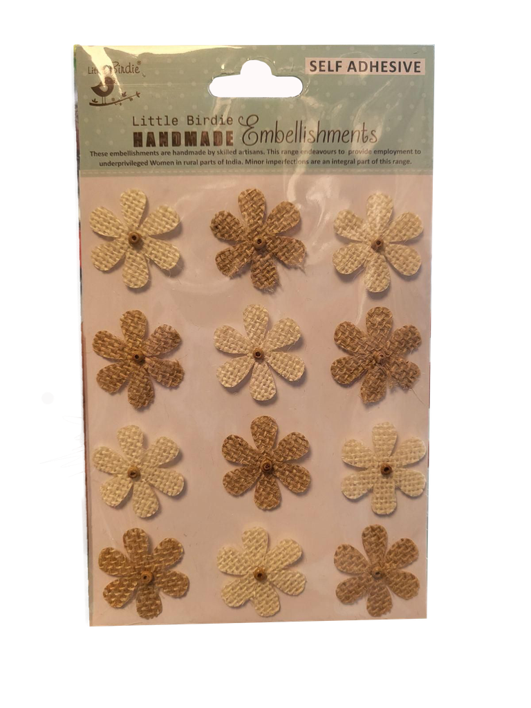 Flora Bella Sticker Embellishment  12Pc