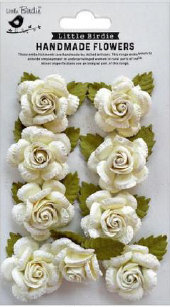 HANDMADE FLOWERS - KARIN SHABBY CHIC BOUQUET 9PC